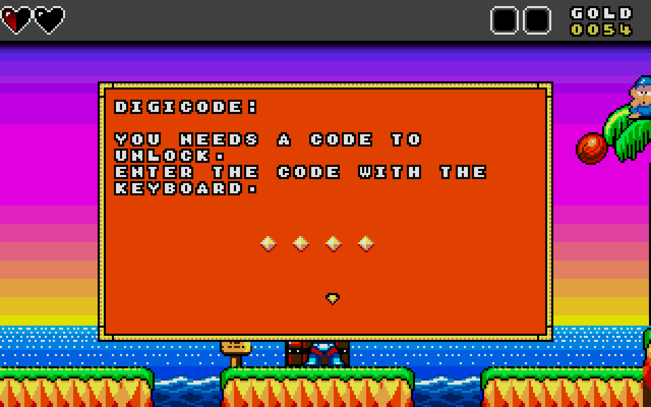Miracle Boy in Dragon Land atari screenshot
